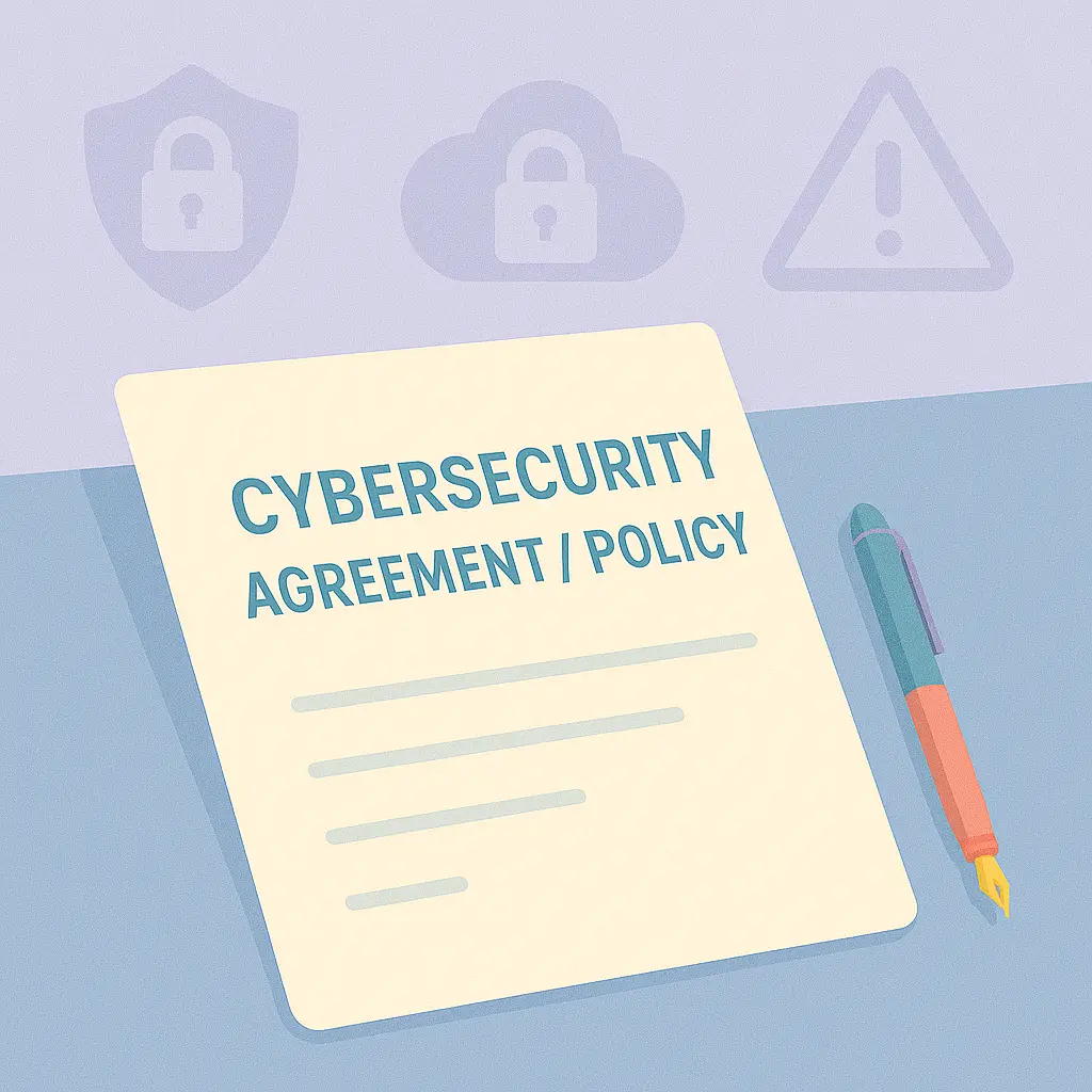 Cybersecurity Agreement / Policy