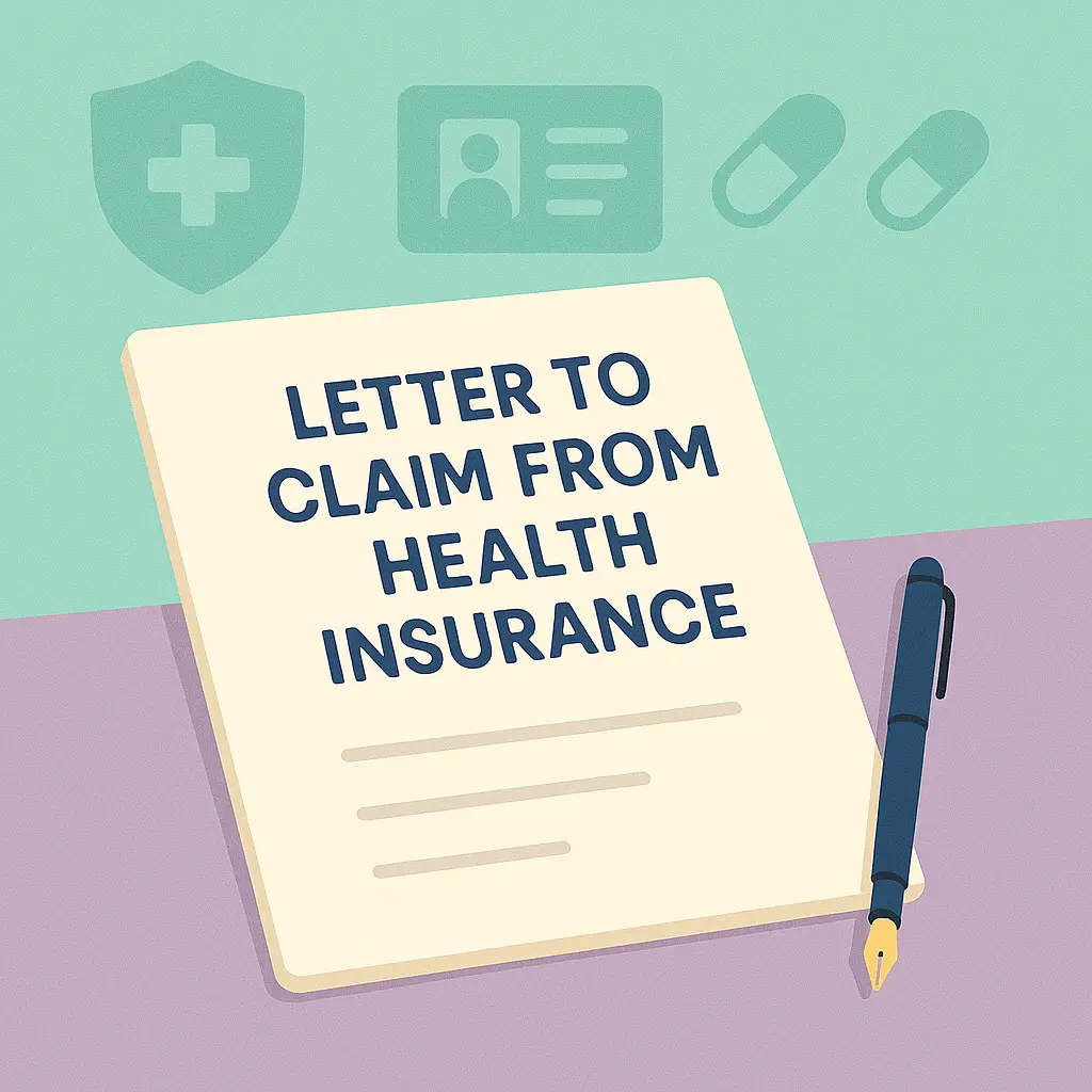 Letter to Claim from Health Insurance