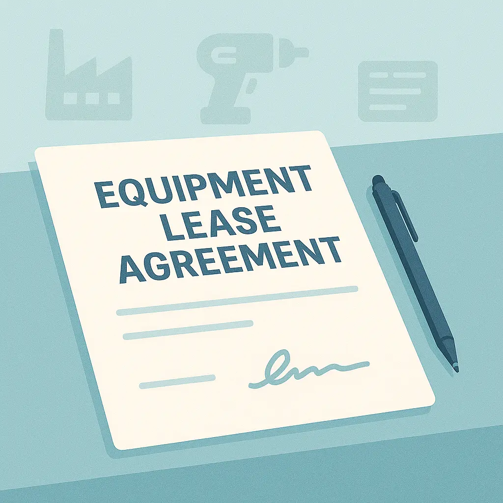 Equipment Lease Agreement