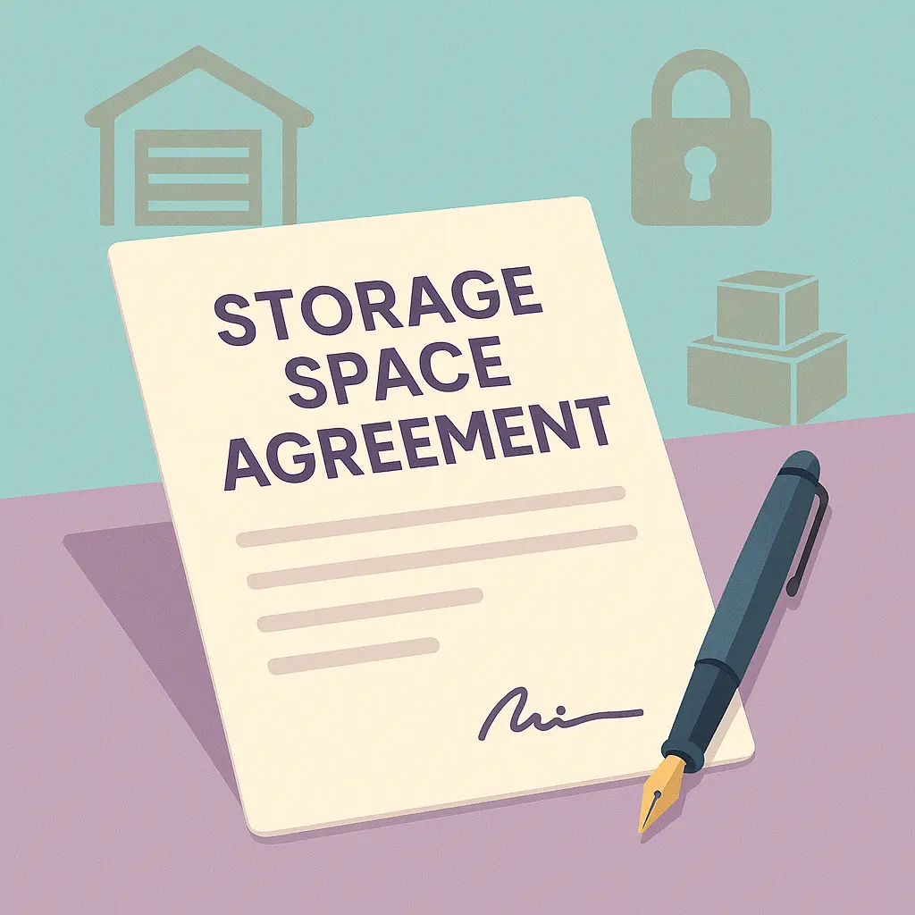 Storage Space Agreement