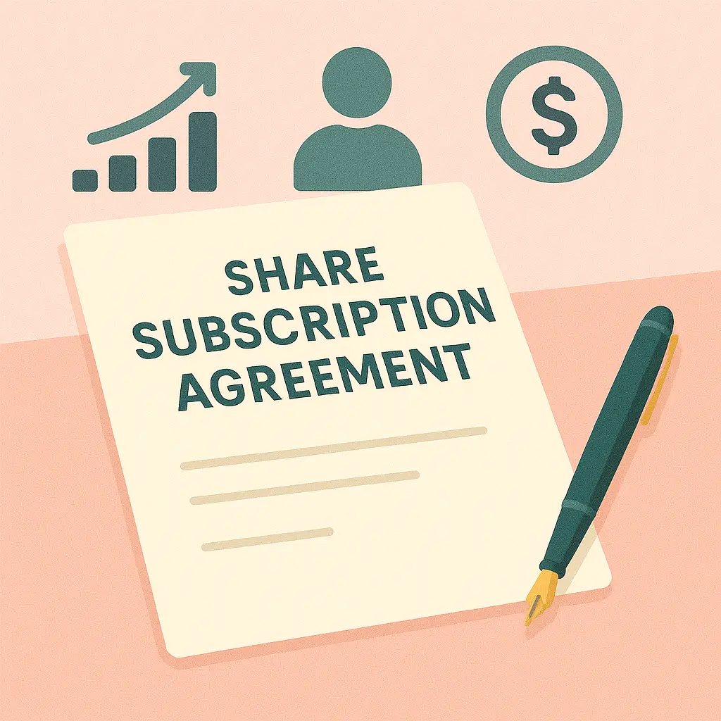 Share Subscription Agreement (SSA)